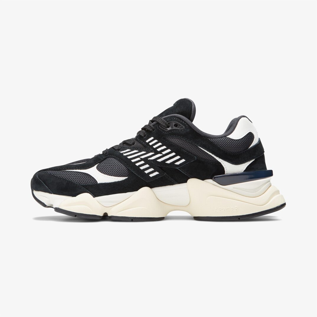 9060 Unisex BeyazSiyah - 4