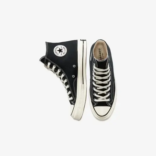 Chuck 70 Hi Unisex Sneaker Siyah - 4