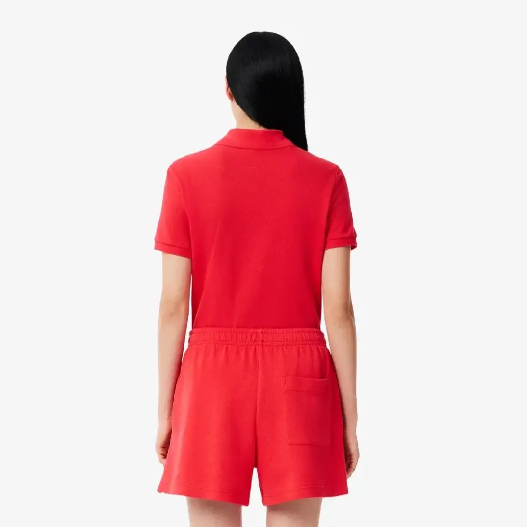 Classic Fit L1212 Kadın Polo Kırmızı - 4