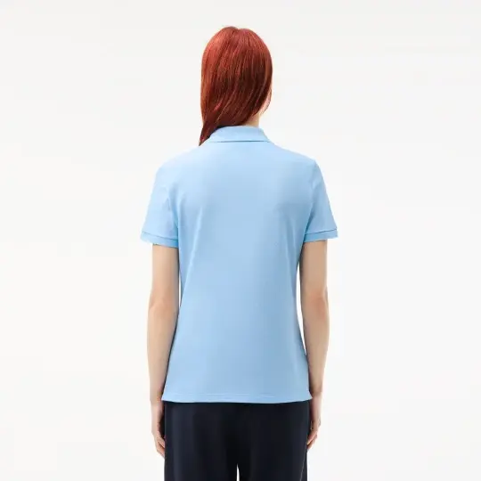 Classic Fit L1212 Kadın Polo Mavi - 3