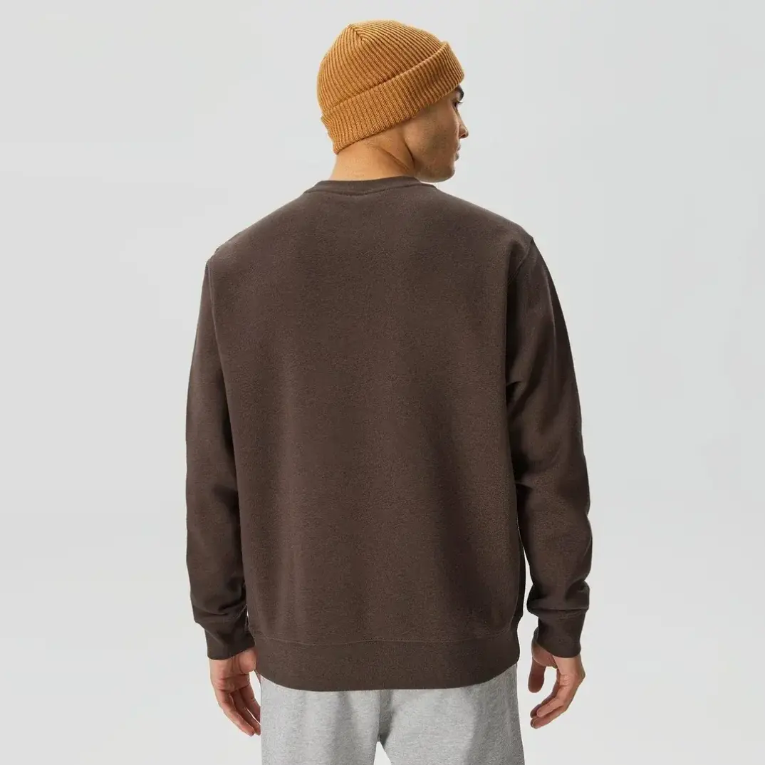 Club French Terry Sweatshirt Kahverengi - 2
