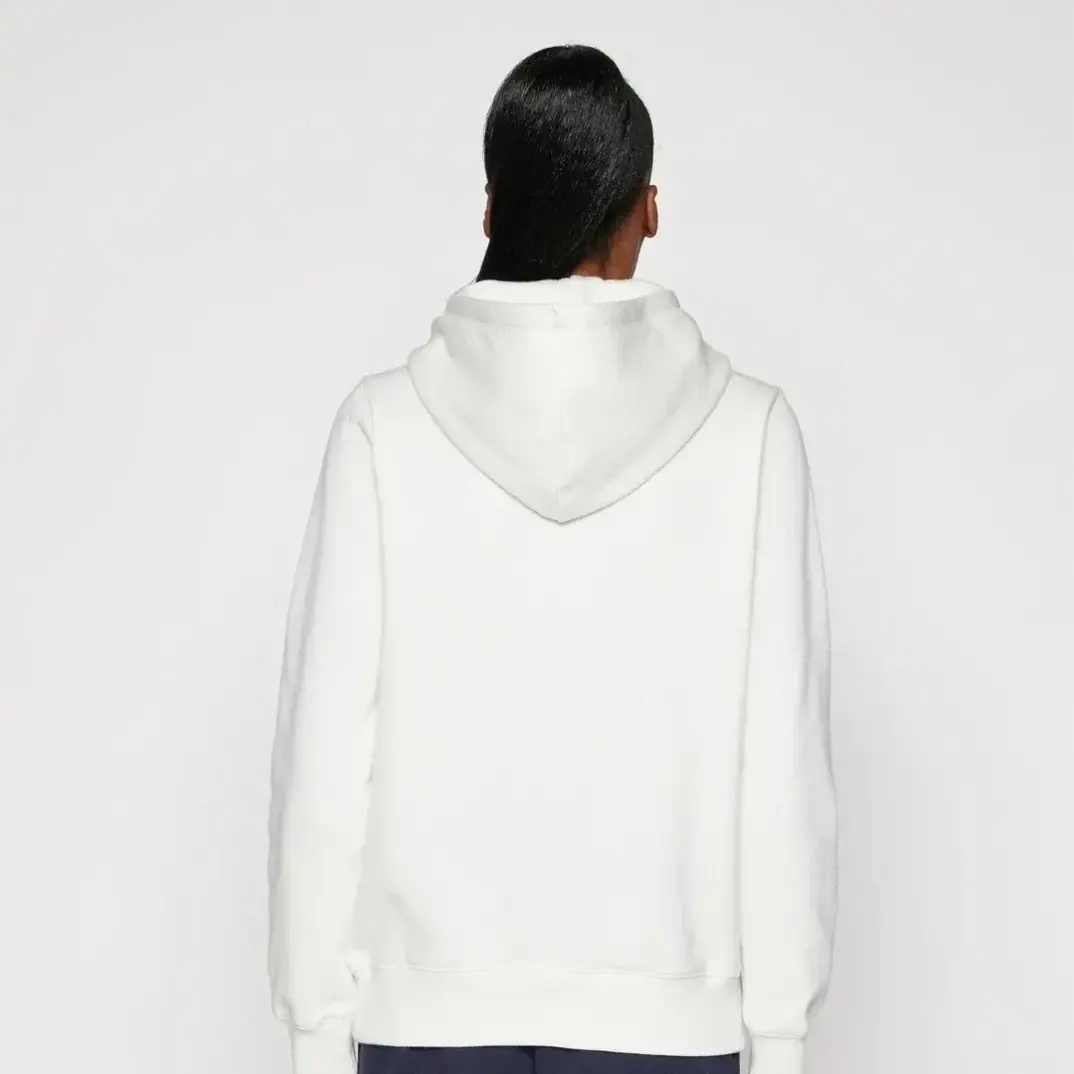 Eco Organic Cotton Kadın Hoodie Beyaz - 3