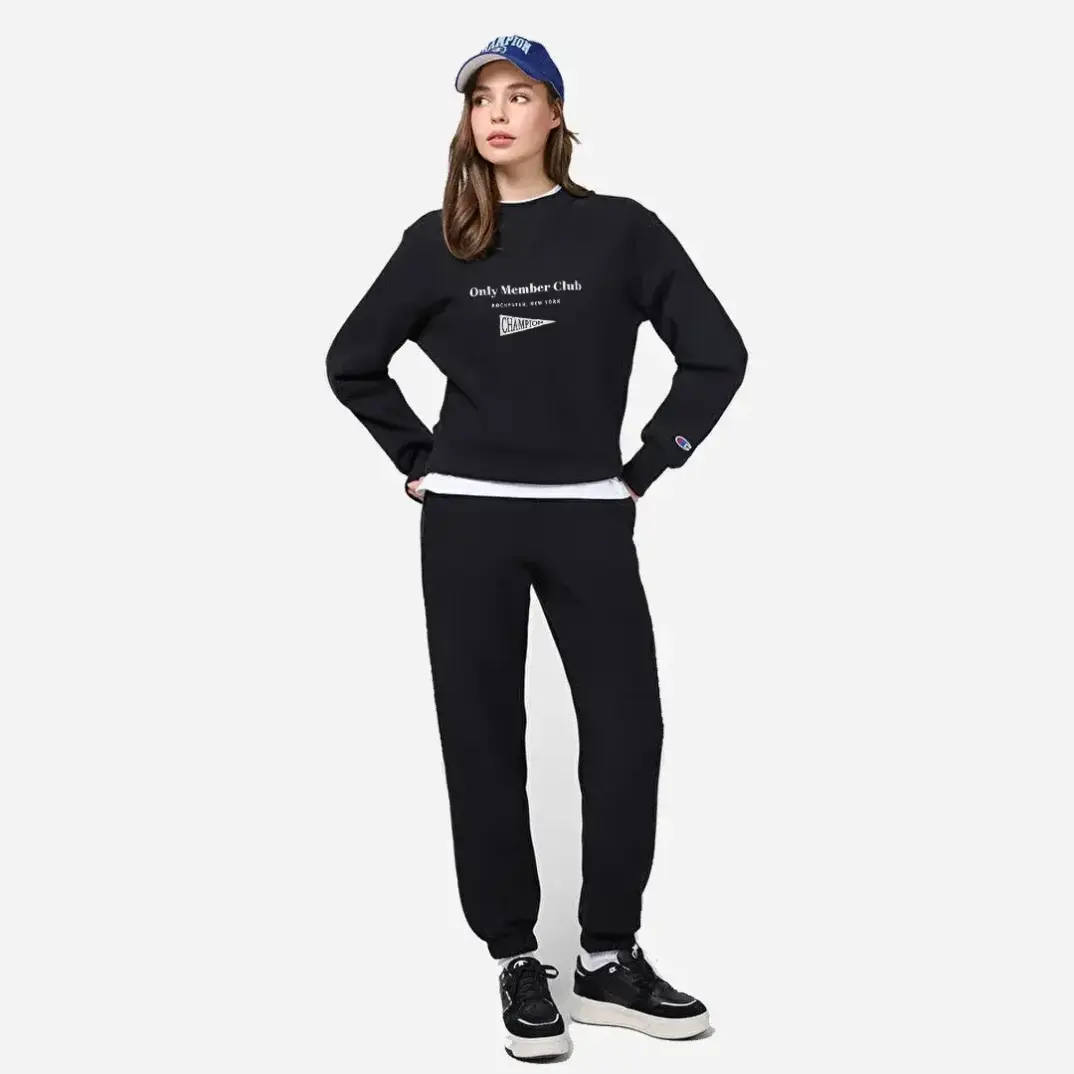 Only Members Club Kadın Sweatshirt Siyah - 3