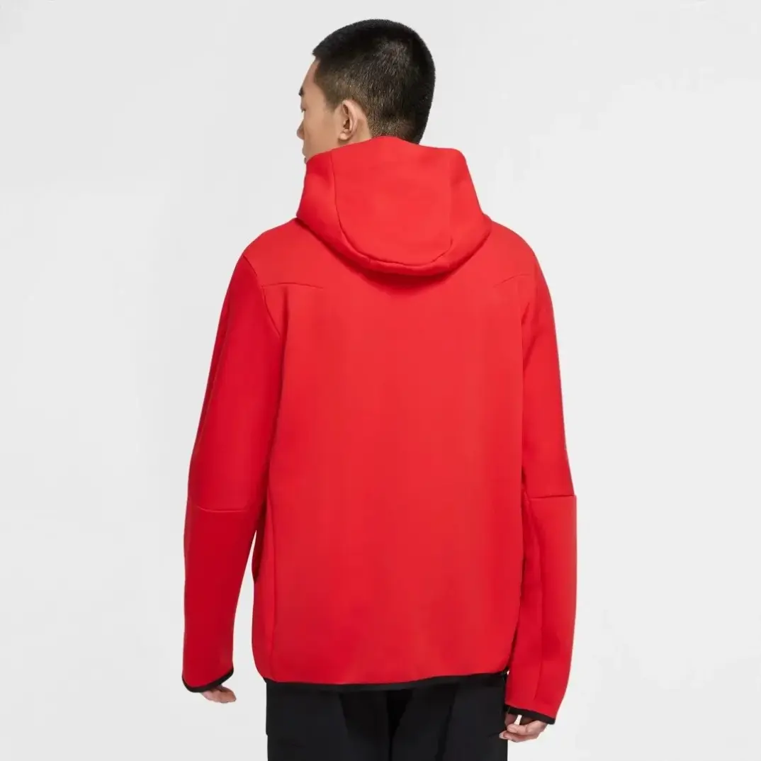 Tech Fleece Full Zip Hoodie University Red - 2