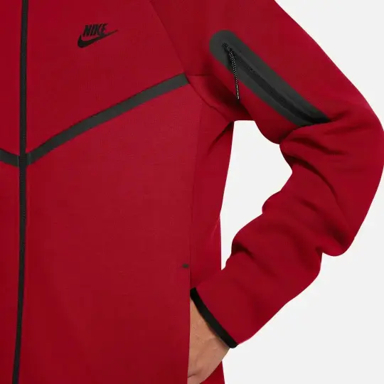 Tech Full-Zip Windrunner Hoodie University Red - 4