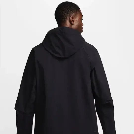 Tech Woven Ceket Siyah - 2