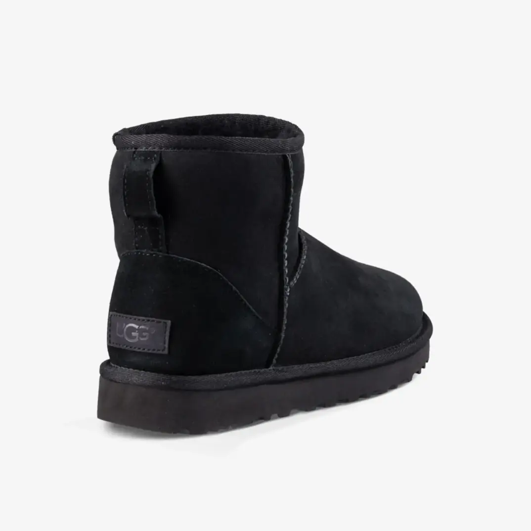 UGG Classic Mini II Kadın Siyah Bot - 4