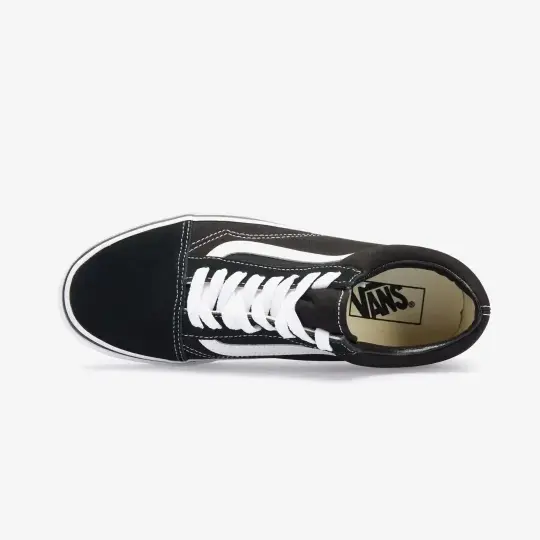 Vans Old Skool Unisex Sneaker Siyah - 4
